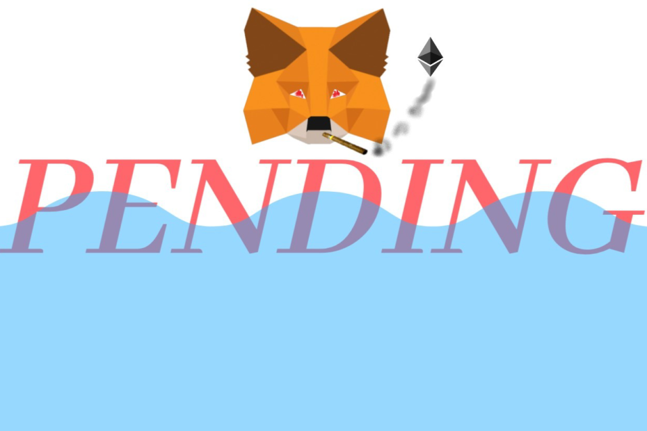 metamask transação ethereum pendente
