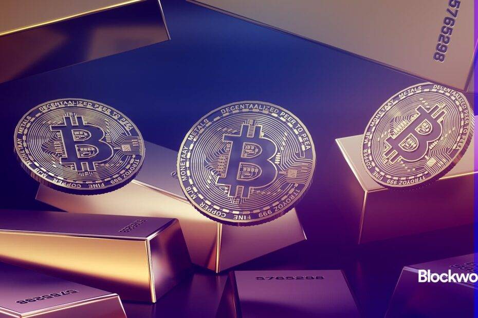 O ouro caiu, mas ainda superou o BTC na semana passada