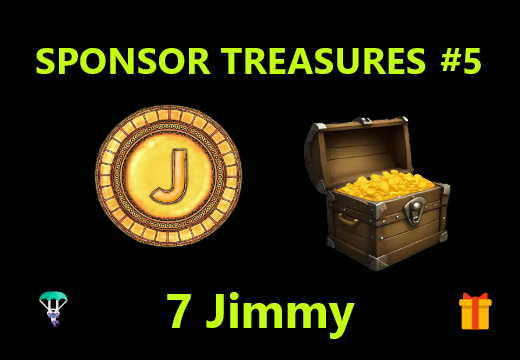 sponsor treasures 5 jimmy rewards